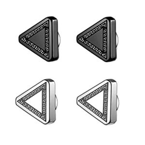 Pendientes geométricos con clip de aleación de zinc, clips magnéticos para hombre y mujer, joyería de moda sin perforaciones - Product Image 1