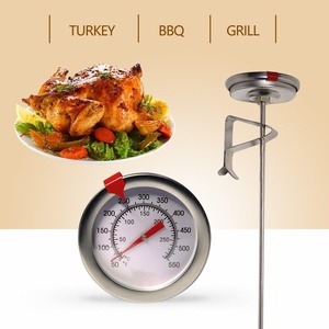 Thermomètre d'huile de barbecue de bougie de bonbon d'huile imperméable pour faire frire avec des agrafes - Product Image 5