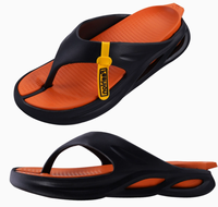 Nouvelles tongs blanches populaires en EVA à semelle épaisse pour hommes, rehaussantes, pour l'extérieur, vente en gros