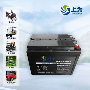 แบตเตอรี่ตะกั่วกรด AGM รุ่น 6-Dmf-24 38 65Ah สำหรับสกู๊ตเตอร์ไฟฟ้าและจักรยานไฟฟ้า 12V 48V 60V 72V - Product Image 4