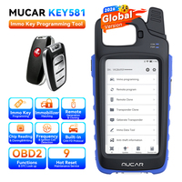 MUCAR SMARTKEY KEY581 Juego de Llaves de Coche Programables, Resistentes al Agua y a los Golpes, con Alcance de 40m, para Talleres de Cerrajería