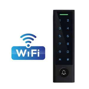 Secukey – contrôleur d'accès WiFi pour l'extérieur, écran tactile mince IP66, Tuya, 125KHz, 13.56MHz, lecteur de carte, fonctionne avec Alexa