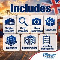 Entreprise de logistique, fret maritime, conteneur complet FCL, service d'importation Royaume-Uni