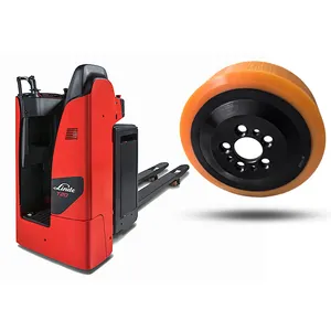 LINDE T20 PU Drive Wheels 230*75mm Electric Stacker Forklift Polyurethane Driving Tire