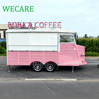 WECARE Chariots à glaces, chariots à hot-dogs, remorques de cuisine mobiles, food trucks avec cuisine complète