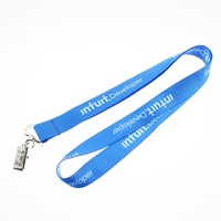 Lanière porte-clés en nylon polyester pour publicité Lanière de cou avec impression par sublimation de logo personnalisé Lanière décapsuleur