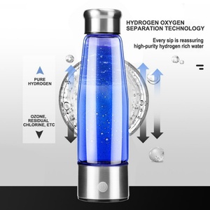 Gobelet à eau riche en hydrogène portable alimenté par batterie, eau électrolytique à ions négatifs à haute concentration, pour voiture, extérieur, maison - Product Image 2