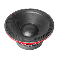 Stokta 18 İnç Yüksek Güçlü 5000W Subwoofer Hoparlör, Sahne Canlı Performansları için Döküm Alüminyum Sepetli