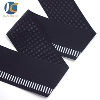 Bande élastique antidérapante en silicone réfléchissant de 45 mm pour maillot de cyclisme et vêtements de sport