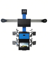 Machine d'alignement de roues 3D Huandyn HD-W8 certifiée CE, haute précision, logiciel informatisé personnalisé, équilibrage 220 tr/min, 75 kg