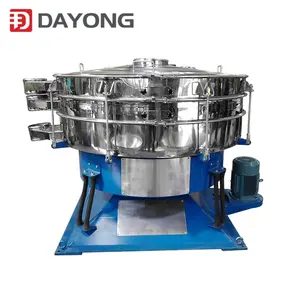 Industrial diameter 800mm stainless steel sugar powder tumbler vibro sifter / swinging vibrating sieving machine