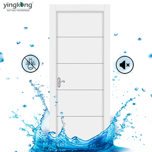 Portes et cadres blancs en promotion en Israël, surface finie stratifiée imperméable pour chambres, <span class=keywords><strong>porte</strong></span> plate en polymère ABS/PVC/WPC - Product Image 6