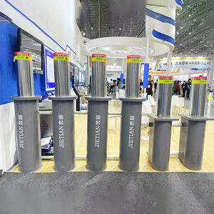 Автоматический гидравлический столбик для 304 безопасности дорожного движения из нержавеющей стали для коммерческого центра, предупреждающий светодиодный барьер безопасности - Product Image 5