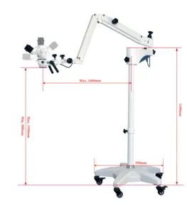 POS-103Z अनुकूलन योग्य OEM ऑपरेशन माइक्रोस्कोप दूरबीन माइक्रोस्कोपिक सर्जरी उपकरण