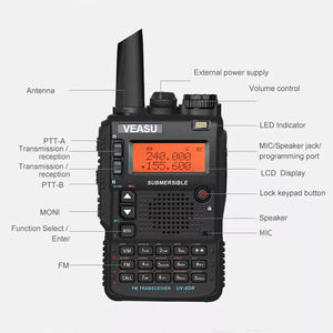 วิทยุสื่อสารแบบพกพา VAESU Vx 8dr รุ่นสามย่านความถี่ ดิจิตอล สำหรับนักวิทยุสมัครเล่น วิทยุสื่อสารสองทาง ญี่ปุ่น ยี่ห้อ VAESU รุ่น Vx8dr  ลดราคาพิเศษ - Product Image 4