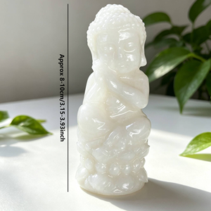 Vente en gros de statues de <span class=keywords><strong>Bouddha</strong></span> en jade vert naturel et de <span class=keywords><strong>Bouddha</strong></span> dormant pour la <span class=keywords><strong>relaxation</strong></span> et la méditation, décoration - Product Image 4