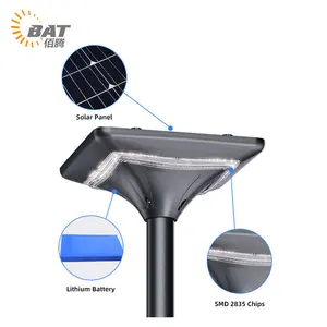 New Style Solar Garden Light Shell Skd Service IP65 Solar Garden Light For Garden