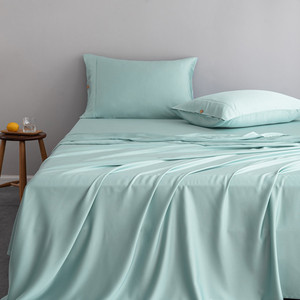 Ensemble <span class=keywords><strong>de</strong></span> literie en fibre <span class=keywords><strong>de</strong></span> bambou 100% naturelle tissée 400TC, <span class=keywords><strong>housse</strong></span> <span class=keywords><strong>de</strong></span> <span class=keywords><strong>couette</strong></span>, ensemble <span class=keywords><strong>de</strong></span> couvre-lit, doux comme <span class=keywords><strong>de</strong></span> la soie, certifié OEKO-TEX, logo personnalisé OEM, toutes saisons - Product Image 2