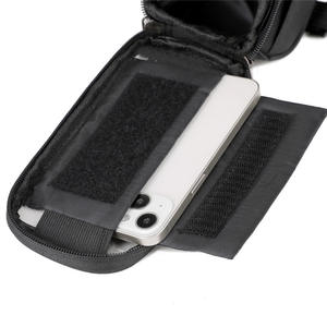 Sac de téléphone à écran tactile pour vélo de montagne, noir, étanche, avec doublure intérieure, sangle amovible pour équipement de cyclisme - Product Image 4