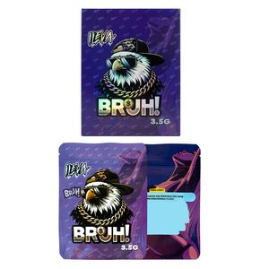 Biểu Tượng Tùy Chỉnh In Tái Chế Các Tông Phẳng Có Thể Gập Lại Giấy Hộp Quà Tặng Bao Bì Đóng Cửa Màu Đen Mylar Túi Với Hộp - Product Image 3