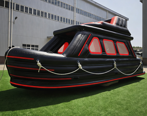 Bateau flottant électrique <span class=keywords><strong>gonflable</strong></span> personnalisé, nouvelle collection, en PVC Drop Stitch, grand yacht <span class=keywords><strong>gonflable</strong></span> à double pont pour activités aquatiques - Product Image 1
