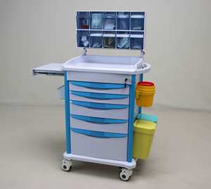 MT troli darurat medis keranjang darurat dengan laci Abs resusitasi troli untuk dijual peralatan medis untuk klinik - Product Image 5