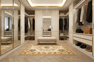 Alfombra de Polipropileno Tejida Wilton de Estilo Moderno, Fácil de Limpiar y Mantener - Product Image 2