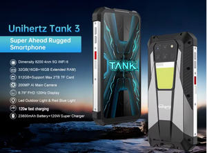 Unihertz 8849 Tank 3, Teléfono Inteligente 5G, 32GB+512GB, 200MP, 120Hz, 23800mAh, Cargador de 120W, Teléfono Móvil con Dimensity 8200 - Product Image 6