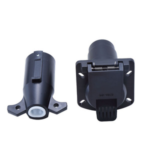 ขั้วต่อใบมีด 7 ทางแบบใหม่ 12-24V สำหรับรถยนต์และรถพ่วง ใช้กันอย่างแพร่หลาย ปลั๊กพ่วงพลาสติกสำหรับเปลี่ยนอะไหล่รถยนต์ อุปกรณ์เสริม TW - Product Image 4