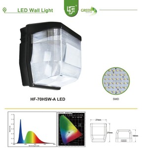 HF-150HSW-L ไฟติดผนัง LED สำหรับภายนอกอาคาร 85-265V IP54 ตัวเรือนอะลูมิเนียม กระจกบอโรซิลิเกต สำหรับอุโมงค์และสะพาน - Product Image 4