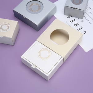 Boîte d'emballage de bijoux de luxe légère en gros, boîte à bijoux en bois personnalisable avec logo - Product Image 5