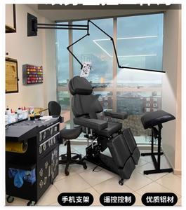 Lampada LED da Parete YABA per Tatuaggi, Accessorio Luminoso in Acciaio Inox per Studio di Tatuaggi - Product Image 3
