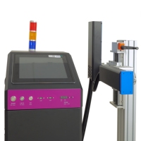 Machine de codage PIJ de bureau compacte, imprimante de codes QR haute résolution pour composants électroniques et accessoires automobiles