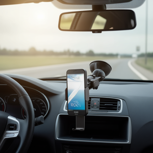 Support de téléphone portable universel pour voiture avec ventouse et pince réglable pour smartphones - Product Image 3