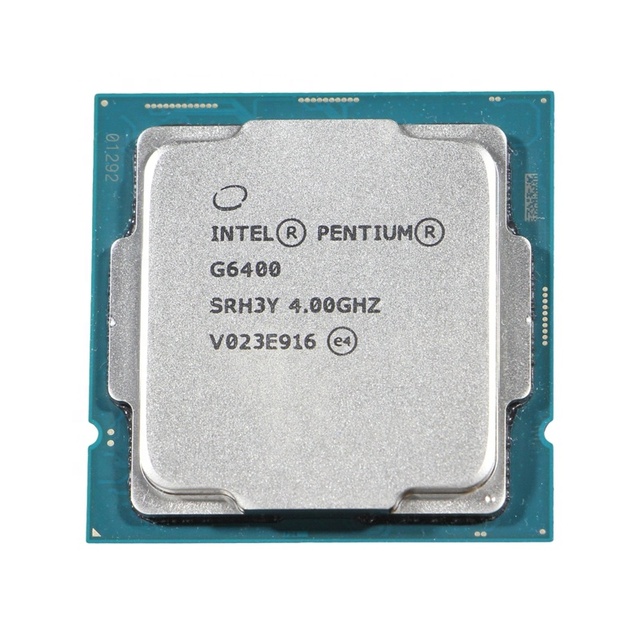 Intel Pentium Dual Core G6400 Cpus 4.0GHz 4M CPU NEW Desktop Pentium CPU LGA 1200 Processor