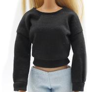 Vente en gros de vêtements pour poupées BJD de 30 cm, 1/6, 11-12 pouces, shorts en jean, pantalon, t-shirt uni, ensemble de vêtements, modèle de jouet doux pour filles BB FR