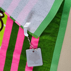 Serviettes <span class=keywords><strong>de</strong></span> <span class=keywords><strong>plage</strong></span> en velours <span class=keywords><strong>de</strong></span> coton imprimé réactif Matilda Jane Clothing - Product Image 6