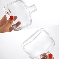 Diffuseur d'huiles essentielles sans flamme en verre grande capacité, sans eau, avec bouchon à vis, finition mate, pour parfum d'ambiance et diffuseur à bâtonnets