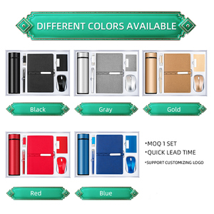 2022 Luxus Corporate Geschenkset Neues Design Vakuum becher Notebook Stift Name Karten halter <span class=keywords><strong>Premium</strong></span> Werbeartikel - Product Image 3