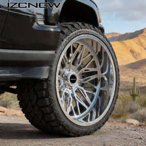 JZCNCW Jantes forgées en alliage d'aluminium sur mesure 26x16J 28X16J à lèvre profonde pour F-150/F450/1500 Silverdo/2500 Voitures particulières - 3 ans - Product Image 1