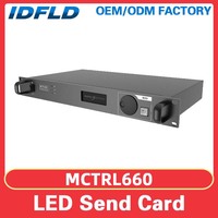 Tarjeta de Envío de Señal LED Novastar MCTRL660 a Todo Color HUB75 RGB para Panel LED SMD, Video Wall LED y Controlador de Señalización Digital LED