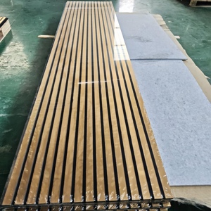 Panneau mural insonorisant en bois pour studio d'enregistrement, installation facile, décoration intérieure, panneaux muraux acoustiques en bois - Product Image 5