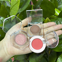 Palette de fards à paupières DIY longue tenue, haute pigmentation, pailletée, mate, tons terreux, maquillage pour les yeux, logo personnalisé, cosmétiques imperméables, OEM
