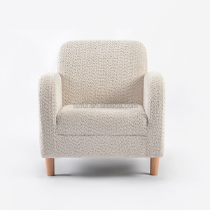 Mecedora individual nórdica TEFFUL, respetuosa con el medio ambiente, diseño moderno, dormitorio pequeño y sala de estar de madera - Product Image 3