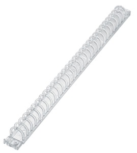 Colored <strong>Plastic</strong> 20/26/30-Ring Loose-Leaf Binder Spiral Binding <strong>Clips</strong> for Books Notebooks Hand Accounts and Storage Accessories - Product Image 3