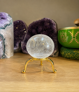Esfera de Cuarzo Natural Transparente Brillante, Cristal Pulido para Decoración del Hogar, Coleccionismo y Exhibición - Product Image 2
