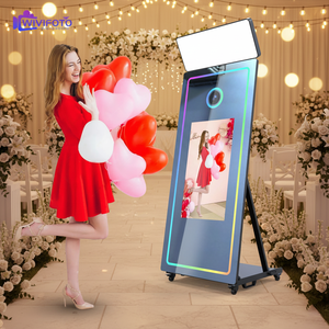 Photomaton à miroir magique pour les derniers souvenirs inoubliables compatible avec l'appareil <span class=keywords><strong>photo</strong></span> et le reflex pour le plus récent effet miroir - Product Image 1