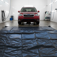 Tapis de lavage de voiture réutilisable, imperméable, pour le lavage des véhicules, tapis de sol de garage