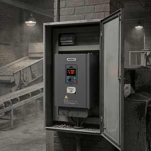 ไดรฟ์ VFD 45kW 60HP แบบเฟสเดียวเป็นสามเฟส 220V 380V 480V ควบคุมแบบ VF ระดับ IP20 สำหรับมอเตอร์ปั๊มและคอมเพรสเซอร์ INDRVCT - Product Image 3