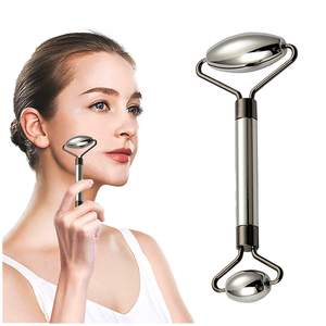 <span class=keywords><strong>Rullo</strong></span> di Ghiaccio in Metallo Solido per la Cura della Pelle del Viso e degli Occhi, Riduce il Gonfiore, Previene le Rughe, <span class=keywords><strong>Massaggiatore</strong></span> <span class=keywords><strong>Facciale</strong></span> in Acciaio Inossidabile - Product Image 2